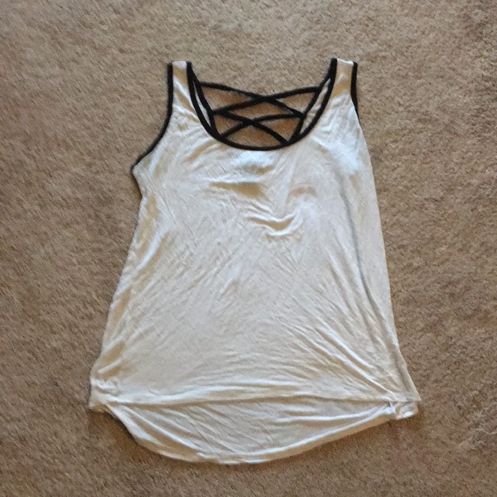 Thin almost see through tank top